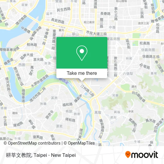 耕莘文教院地圖