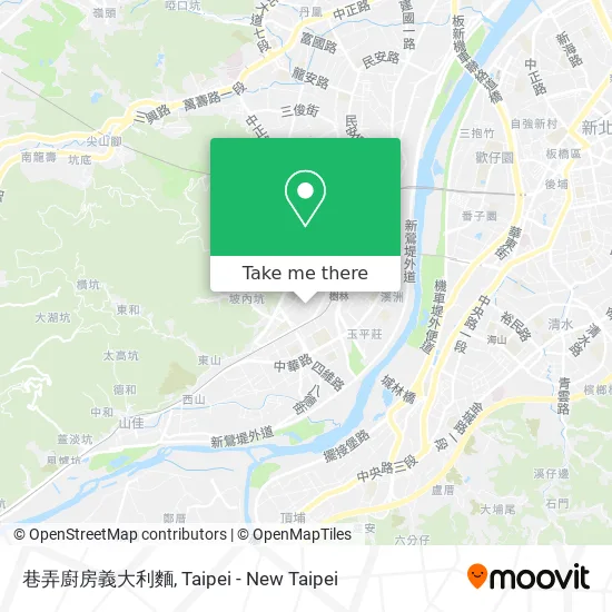 巷弄廚房義大利麵 map