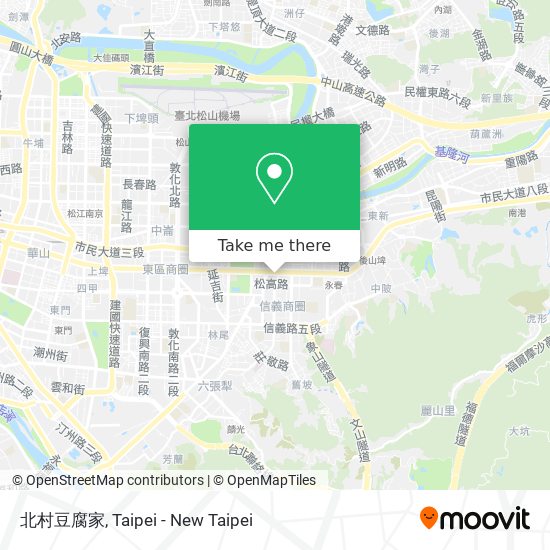 北村豆腐家 map