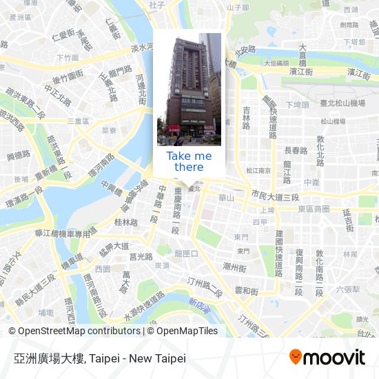 亞洲廣場大樓 map