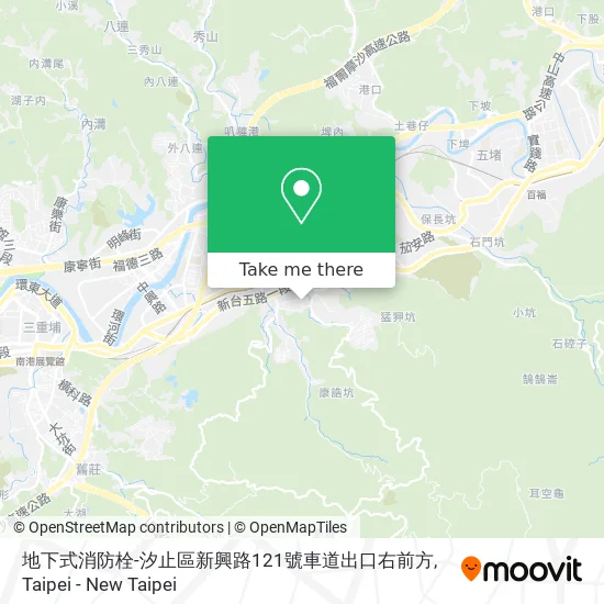 地下式消防栓-汐止區新興路121號車道出口右前方 map