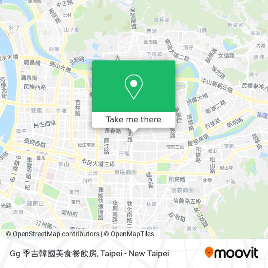 Gg 季吉韓國美食餐飲房地圖