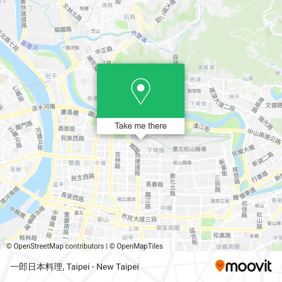 一郎日本料理 map