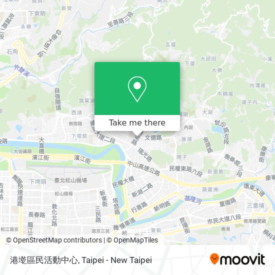 港墘區民活動中心 map