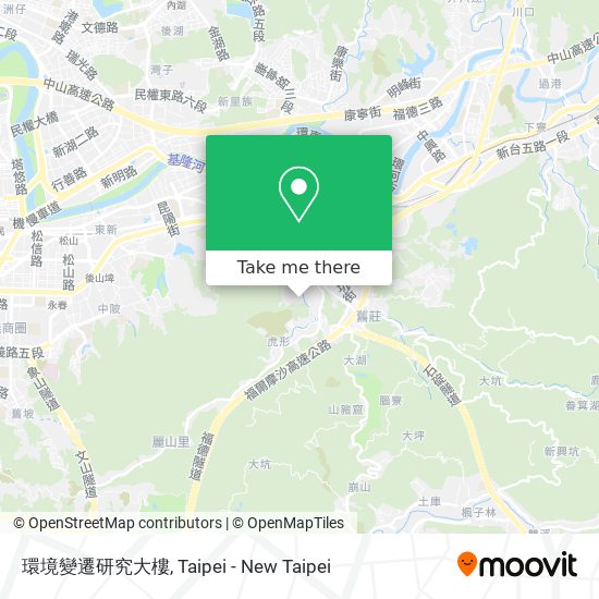 環境變遷研究大樓 map
