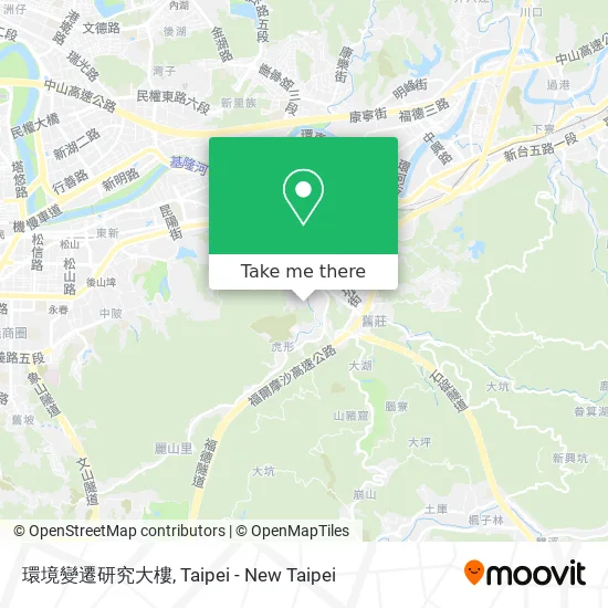 環境變遷研究大樓 map