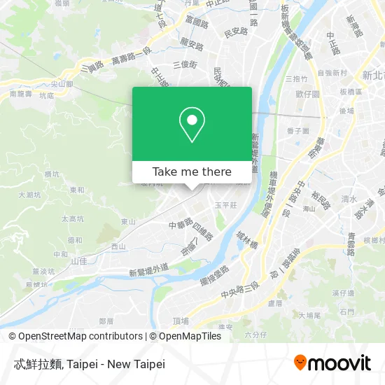 忒鮮拉麵 map
