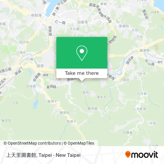 上天里圖書館 map