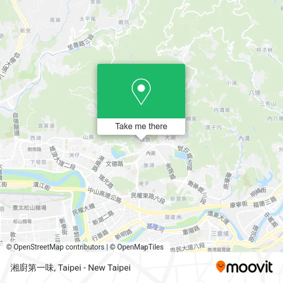 湘廚第一味地圖