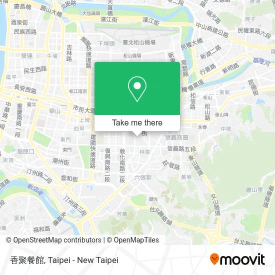 香聚餐館 map