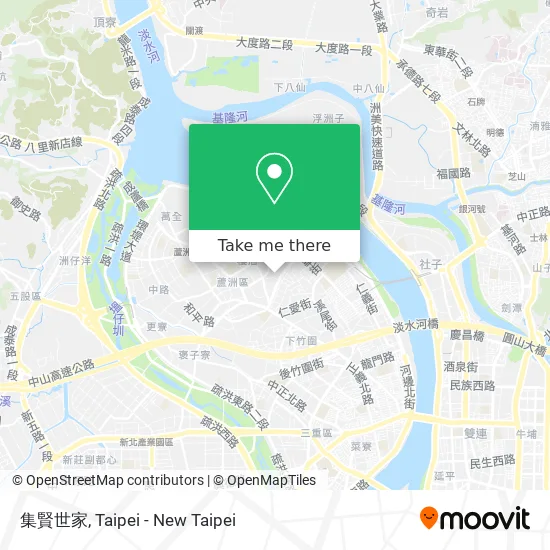 集賢世家 map