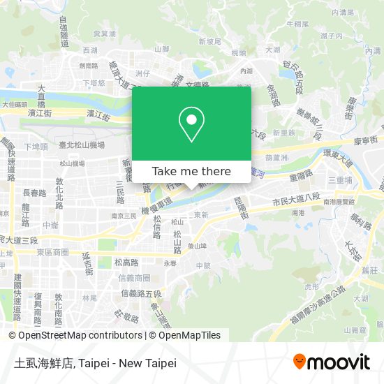 土虱海鮮店 map