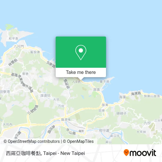 西羅亞咖啡餐點地圖