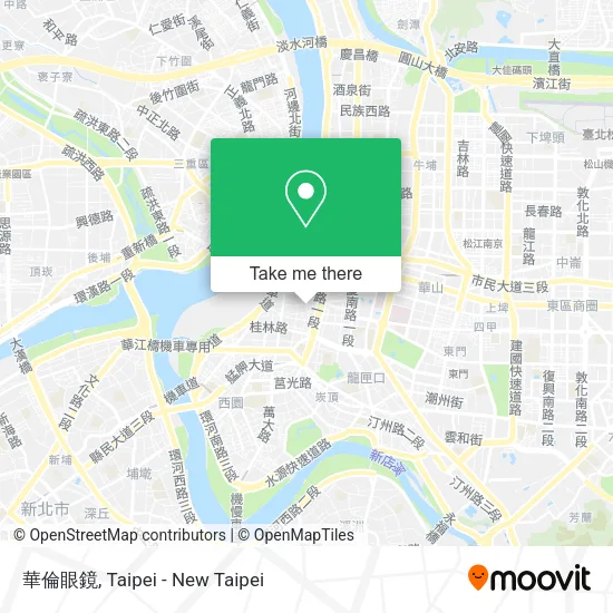 華倫眼鏡地圖
