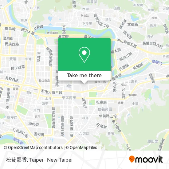 松菸墨香地圖