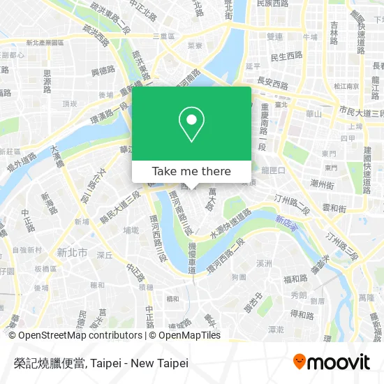 榮記燒臘便當 map
