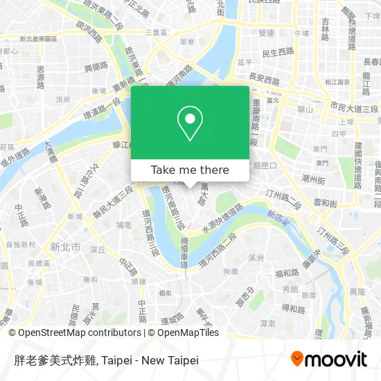 胖老爹美式炸雞 map