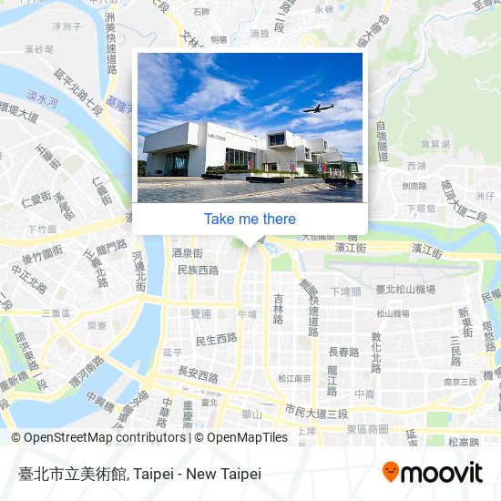 臺北市立美術館 map