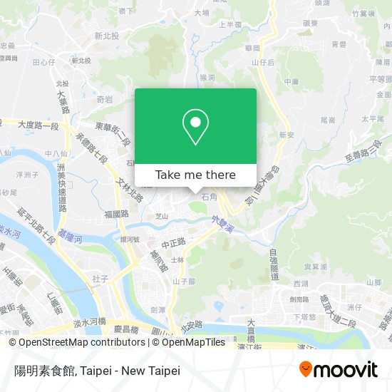 陽明素食館 map