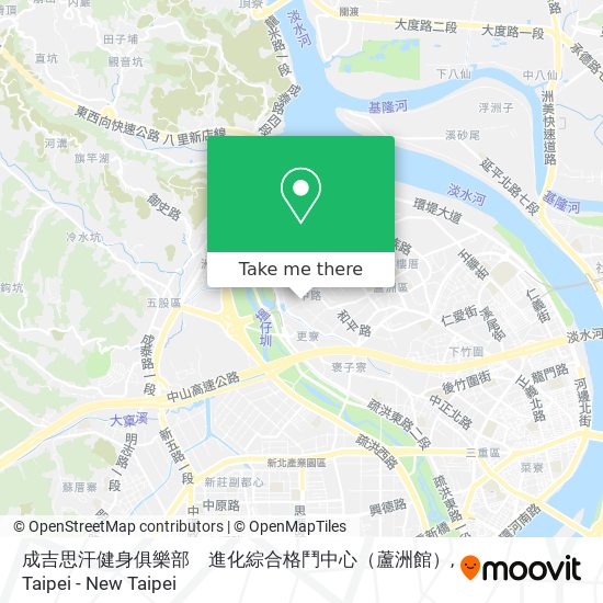 成吉思汗健身俱樂部　進化綜合格鬥中心（蘆洲館） map