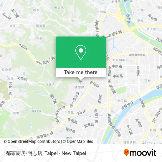鄰家廚房-明志店地圖