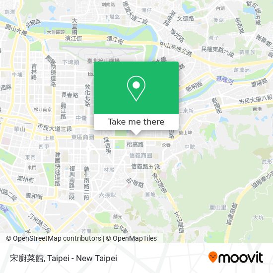宋廚菜館 map
