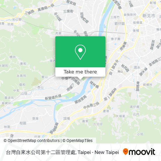台灣自來水公司第十二區管理處 map