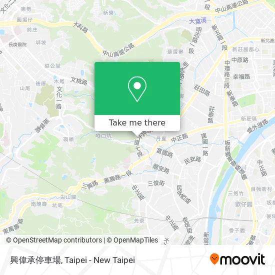 興偉承停車場地圖