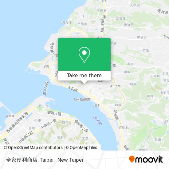 全家便利商店 map