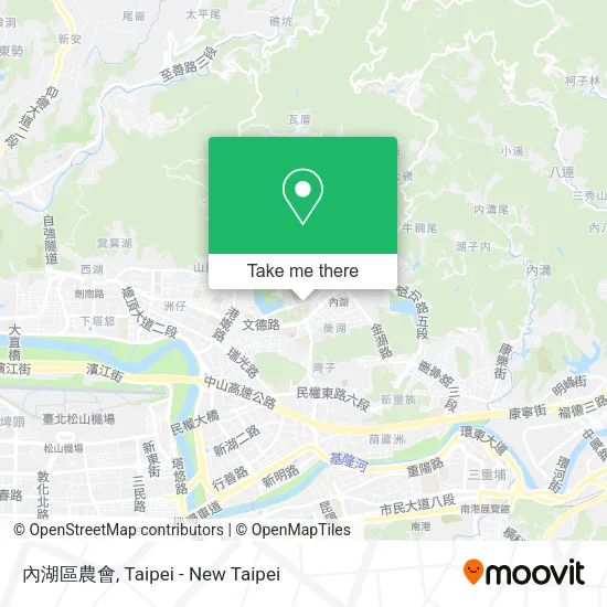 內湖區農會 map