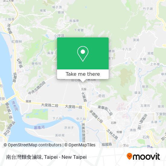 南台灣麵食滷味 map