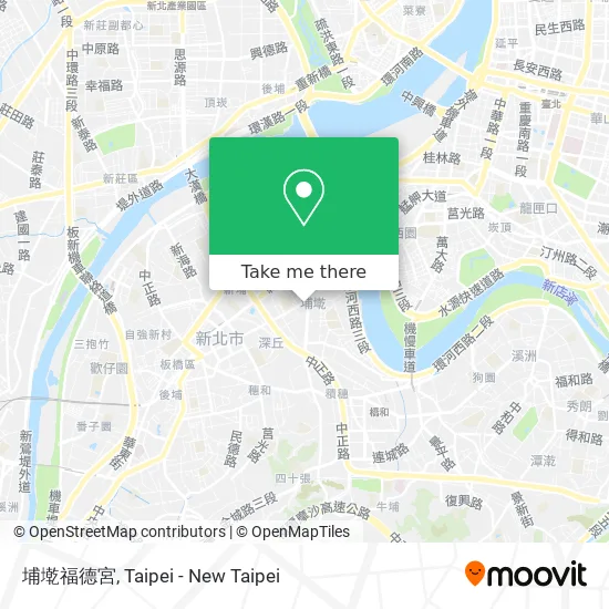 埔墘福德宮 map