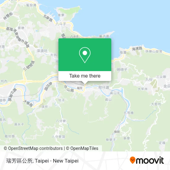 瑞芳區公所地圖