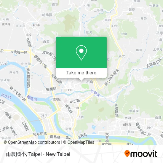 雨農國小地圖