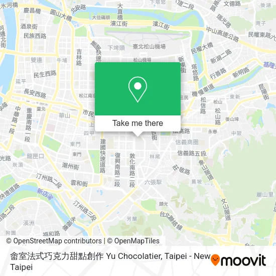 畬室法式巧克力甜點創作 Yu Chocolatier地圖
