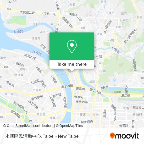 永新區民活動中心 map