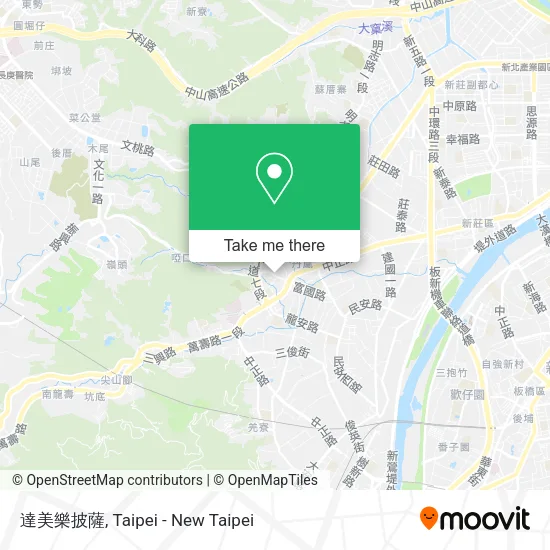 達美樂披薩 map