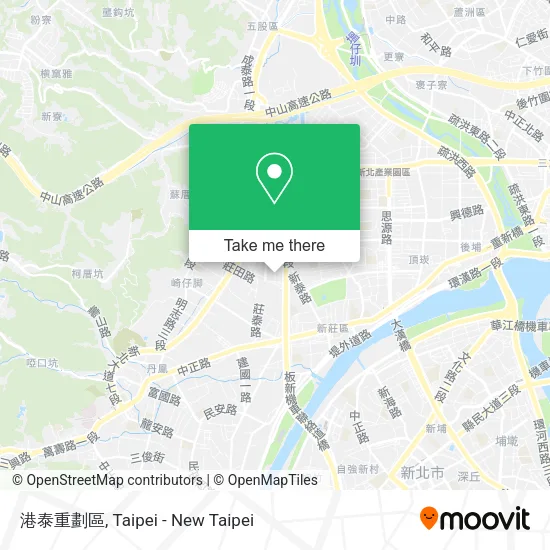 港泰重劃區地圖