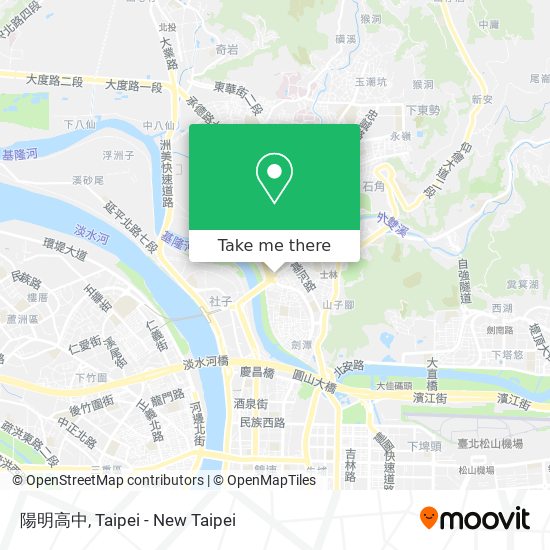 陽明高中 map