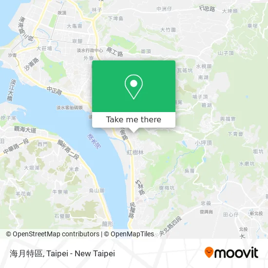 海月特區 map