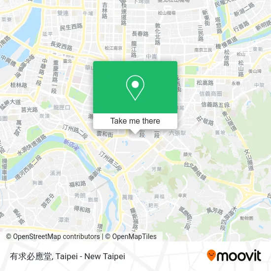 有求必應堂 map