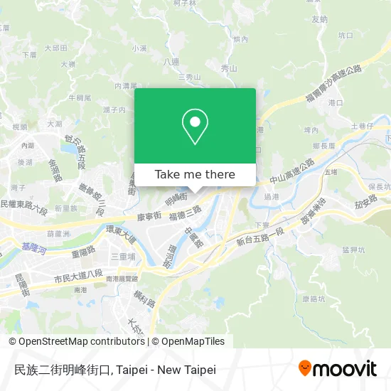 民族二街明峰街口 map