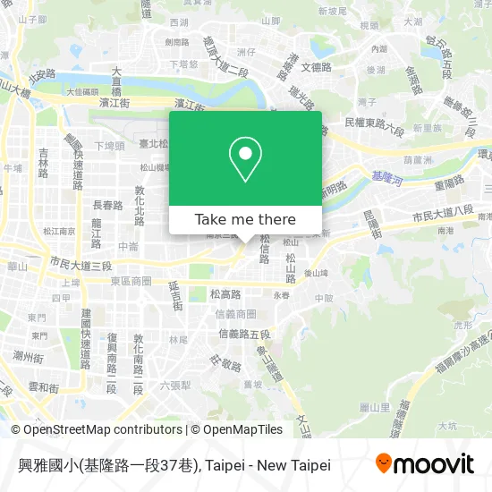 興雅國小(基隆路一段37巷)地圖