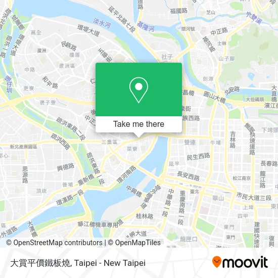 大賞平價鐵板燒地圖