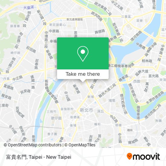 富貴名門 map