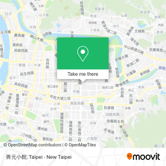 薺元小館 map