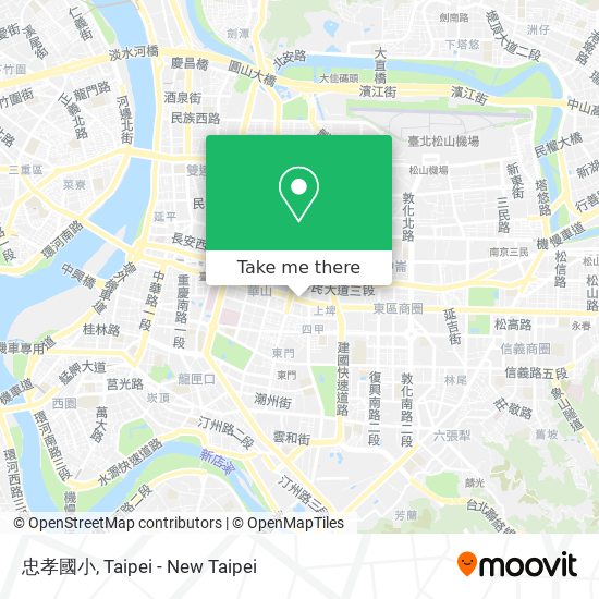 忠孝國小 map