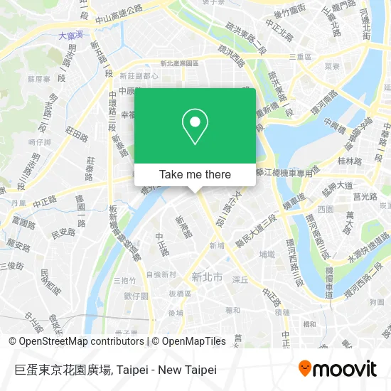 巨蛋東京花園廣場地圖