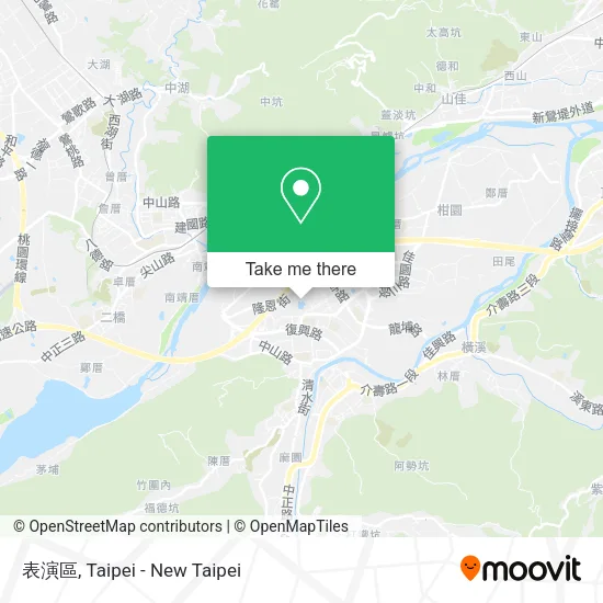 表演區地圖