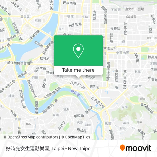 好時光女生運動樂園 map